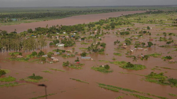 subida do rio Limpopo