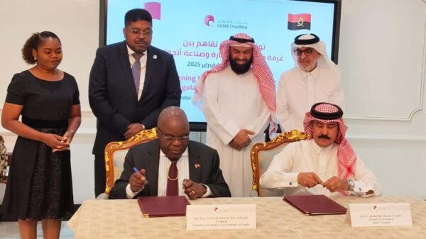 Câmaras de Comércio e Indústria de Angola e Qatar assinam acordo