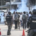 Renamo Moçambique: polícia dispersa protesto com gás lacrimogéneo
