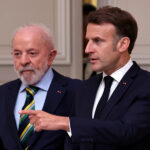 Ao lado de Macron, Lula diz que concluirá acordo UE-Mercosul neste ano e pede que francês "abra coração"