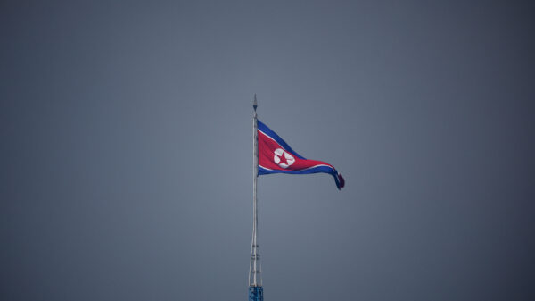 Bandeira da Coreia do Norte