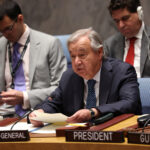 Guterres pede "chance à paz" no conflito entre Israel e Irã
